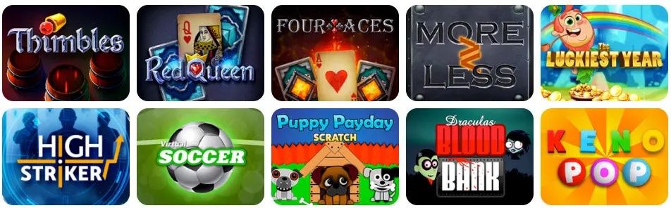 Jeux en ligne Casinostars